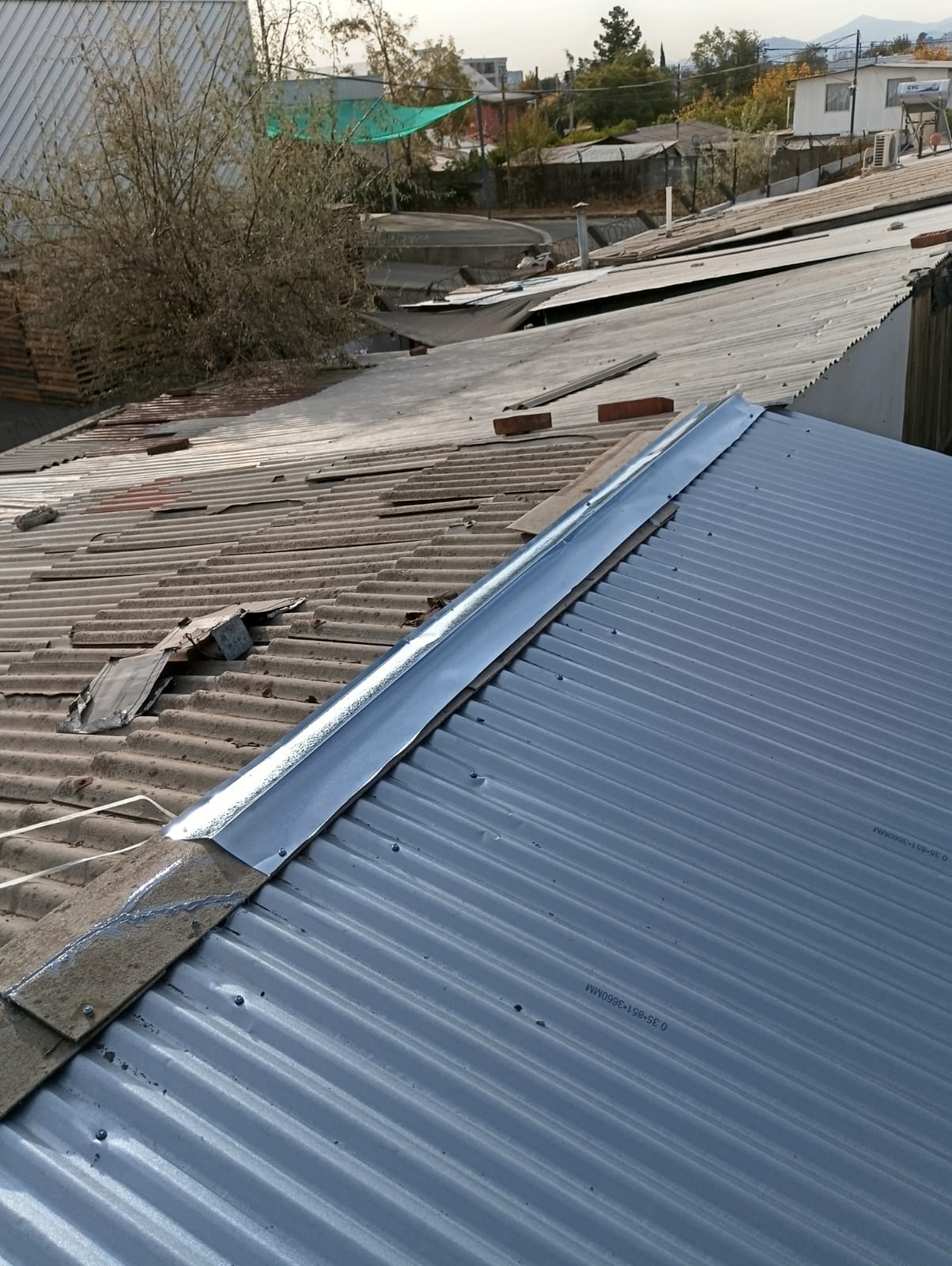 Cambios de Tejados antes